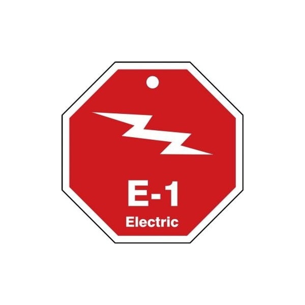 Accuform Danger, RP-Plastic, 3-1/4 in Width, 0.075 in Height, , 5 PK TDK301VPM - main